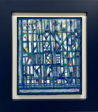 Óleo sobre tela 65x55 cm, Dimensão com moldura 94x84 cm